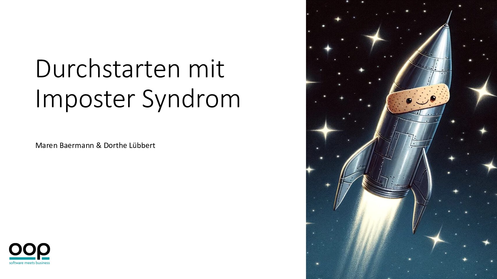 „Durchstarten mit Imposter Syndrom“ OOP 2024